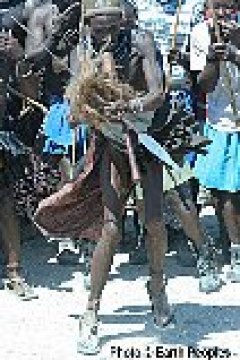 NAMIBIA: Indigenous Semi-Nomadic Himba & Zemba March in Protest Against Human Rights Violations Traditional Himba leader human rights gatherings